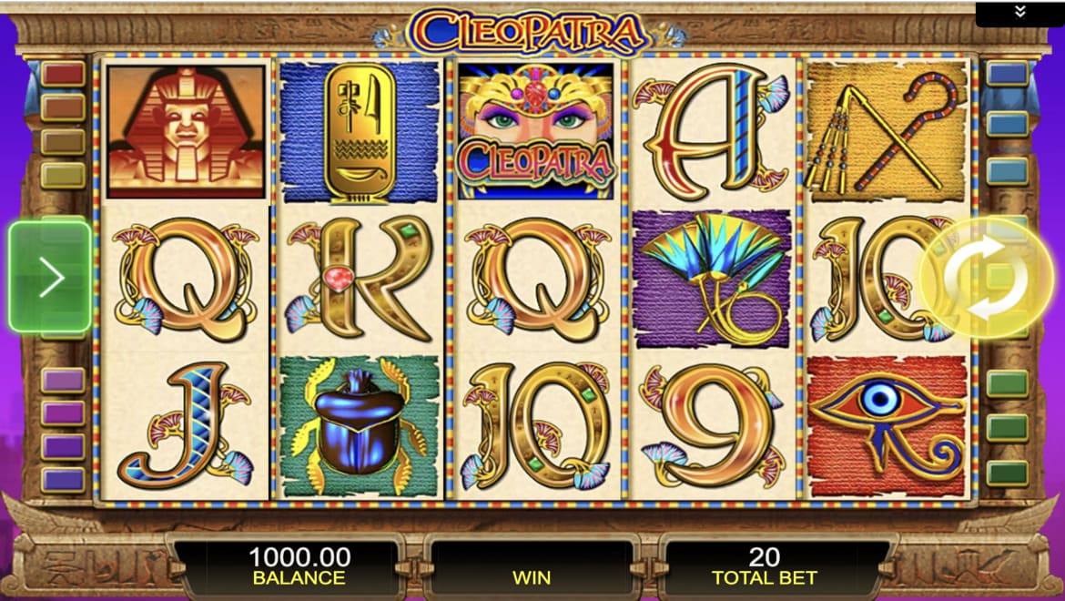 Cleopatra screenshot game