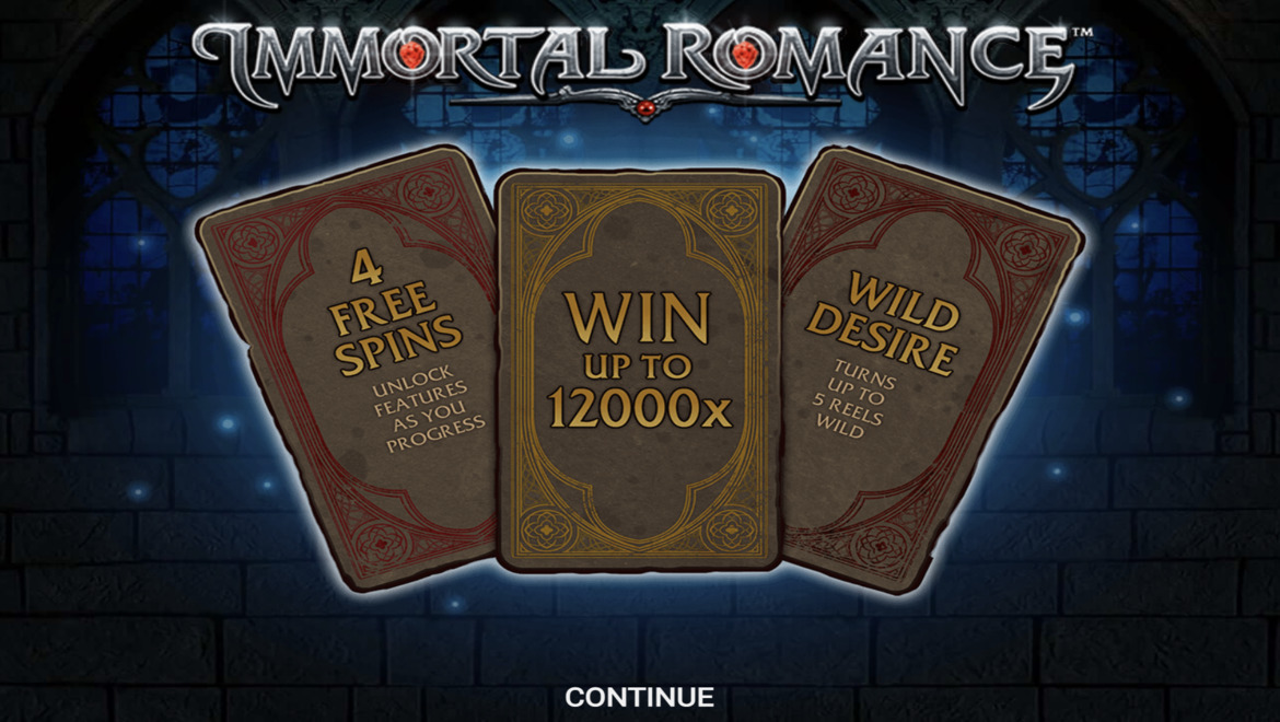 Immortal Romance screenshot game
